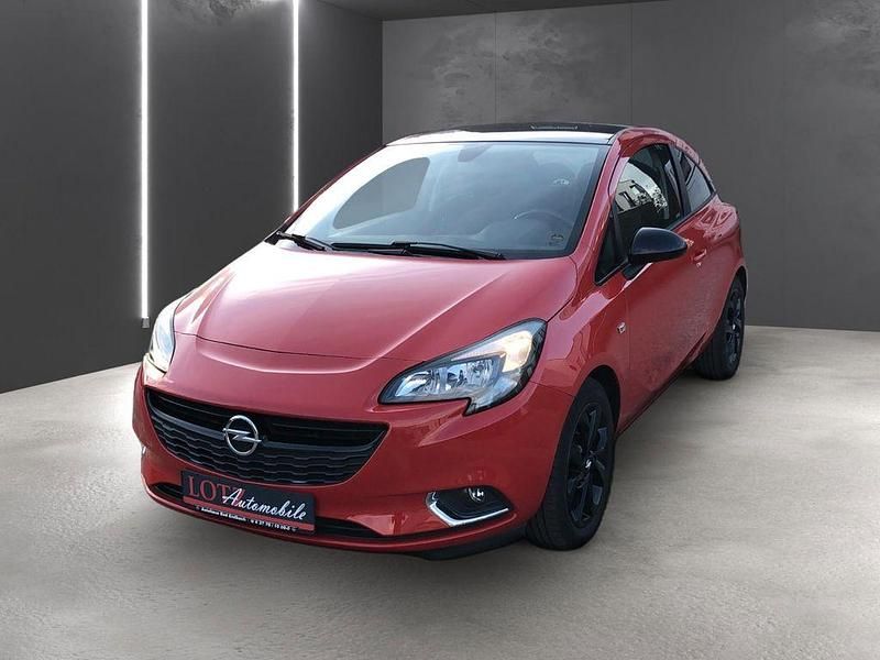 Rot Gebraucht 2017 Opel Corsa Color Edition Kleinwagen | 9.990 € (Fairer Preis) - Bild 1/4