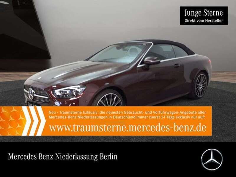 Rot Gebraucht 2024 Mercedes E450 AMG Cabrio | 68.980 € (Fairer Preis) - Bild 1/3