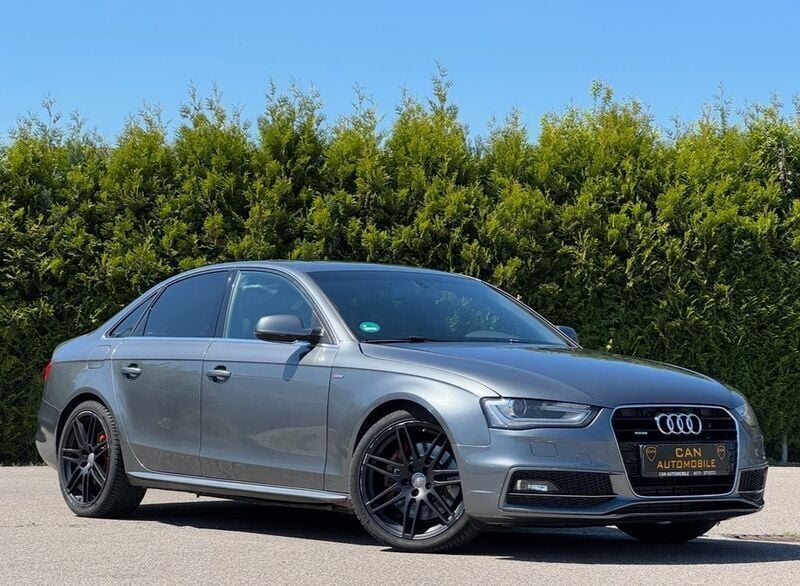 Grau Gebraucht 2014 Audi A4 S-Line Limousine | 8.990 € (Superpreis) - Bild 1/4
