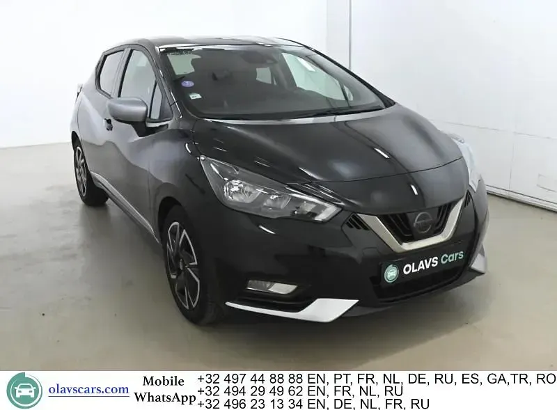 Gebraucht Nissan Micra 91 PS (66 kW) 2023 Schwarz Kleinwagen