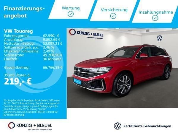 Gebraucht VW Touareg Comfortline 339 PS (249 kW) 2024 Rot (chilirot metallic) SUV
