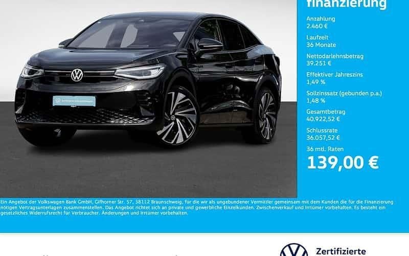 Schwarz Gebraucht 2025 VW ID.5 GTX SUV | 41.711 € (Guter Preis) - Bild 1/4