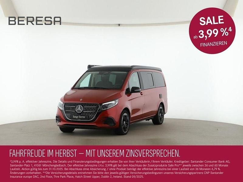 Rot Gebraucht 2024 Mercedes V300 Marco Polo Van / Kleinbus | 92.225 € - Bild 1/4