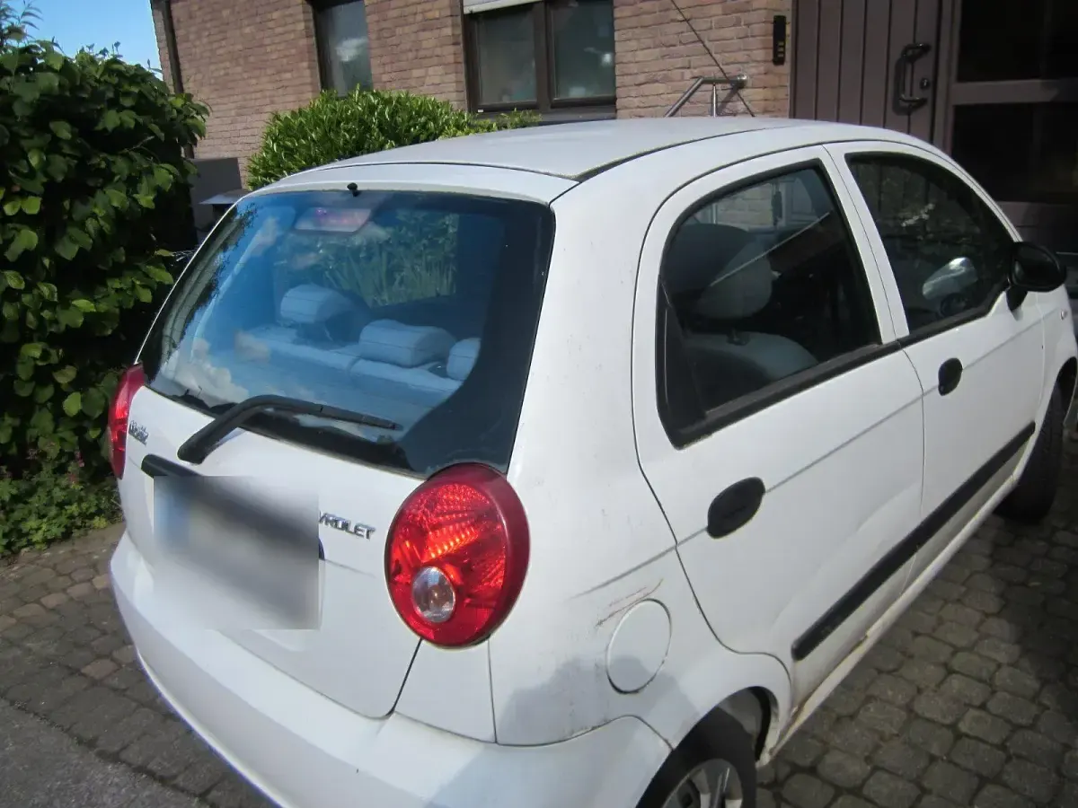Gebraucht Chevrolet Matiz 52 PS (38 kW) 2010 Weiß Kleinwagen