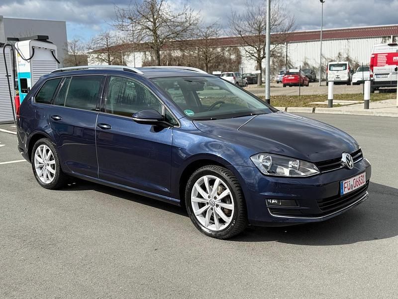 Gebraucht VW Golf VII Allstar 110 PS (80 kW) 2016 Blau Kombi