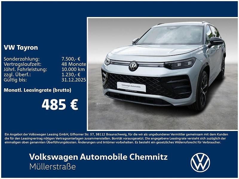 Grau Neu 2025 VW Tayron Sound SUV | 70.790 € (Teuer) - Bild 1/4