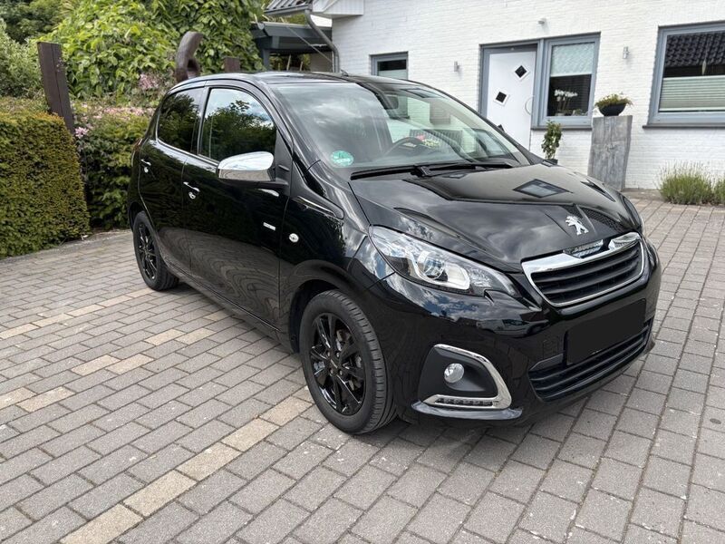 Schwarz Gebraucht 2018 Peugeot 108 Style Kleinwagen | 7.850 € (Guter Preis) - Bild 1/4