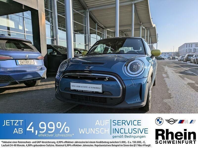 Island blue metallic Gebraucht 2023 Mini Cooper SE Kleinwagen | 18.950 € (Fairer Preis) - Bild 1/4