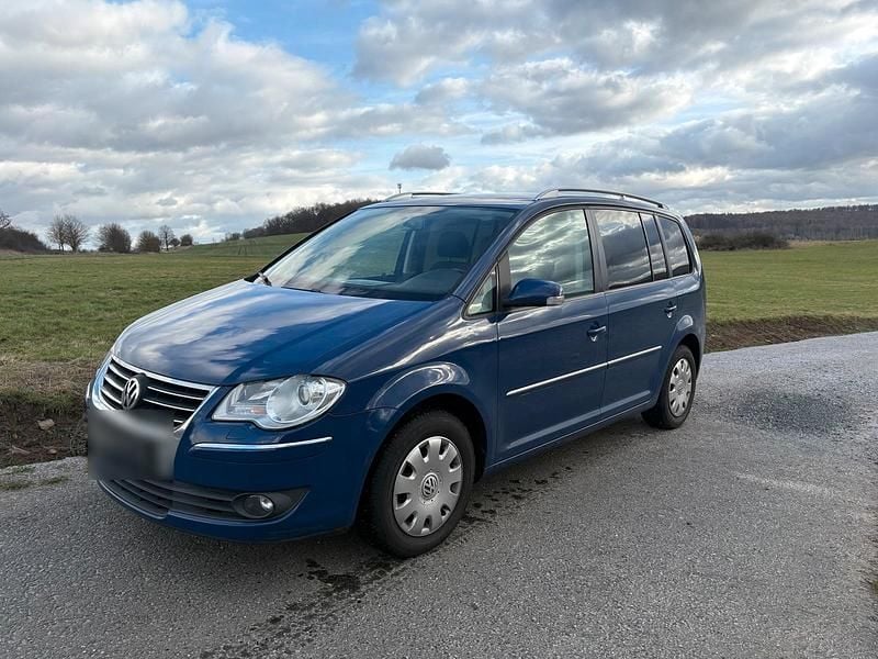 Gebraucht VW Touran Highline 140 PS (102 kW) 2009 Blau Van / Kleinbus