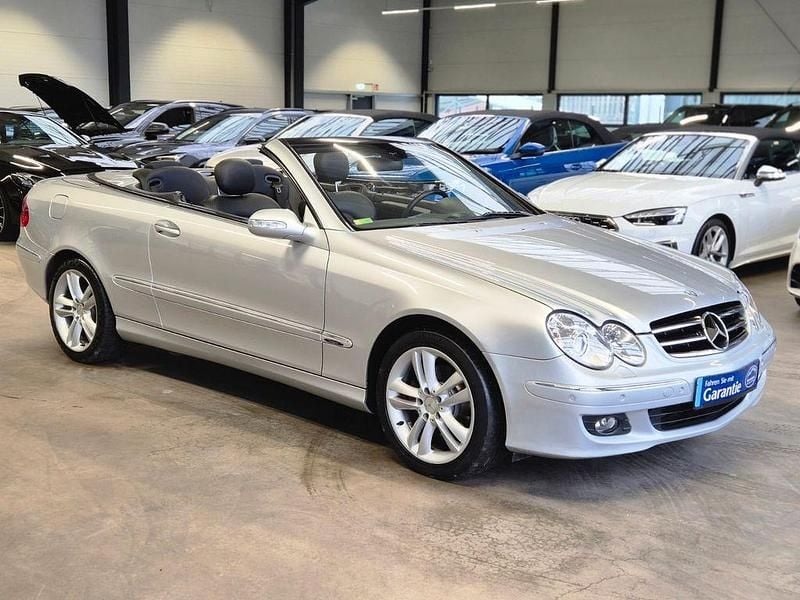 Gebraucht Mercedes CLK200 184 PS (135 kW) 2009 Silber Cabrio