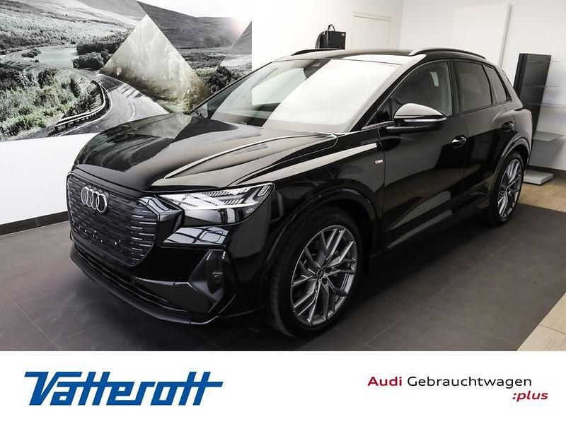 Schwarz Gebraucht 2022 Audi Q4 e-tron S-Line SUV | 34.450 € (Fairer Preis) - Bild 1/4