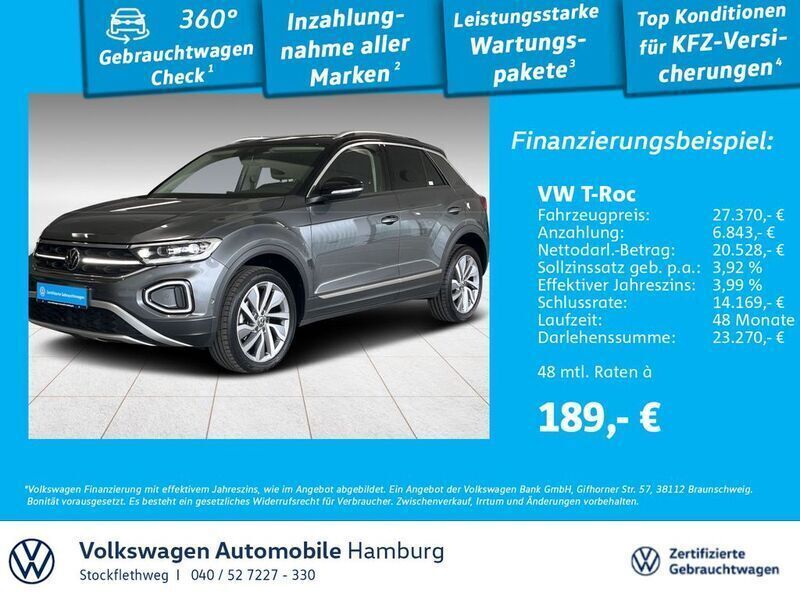 Grau Gebraucht 2022 VW T-Roc Beats SUV | 28.490 € (Fairer Preis) - Bild 1/3