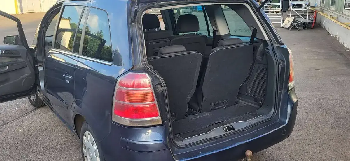 Gebraucht Opel Zafira 140 PS (102 kW) 2007 Blau Van / Kleinbus