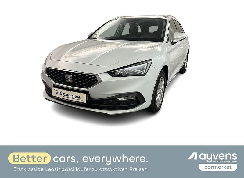 Gebraucht Seat Leon XCELLENCE 150 PS (110 kW) 2021 "nevada" weiss Kombi