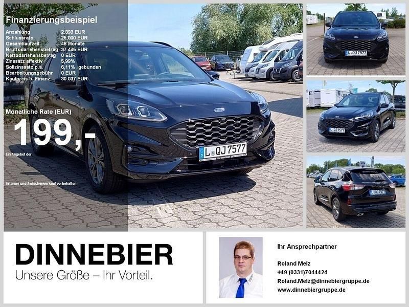 Schwarz (metallic) Gebraucht 2023 Ford Kuga ST-Line SUV | 26.849 € (Guter Preis) - Bild 1/1