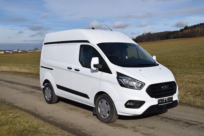 Gebraucht Ford Transit Custom Trend 131 PS (96 kW) 2021 Weiß Van / Kleinbus