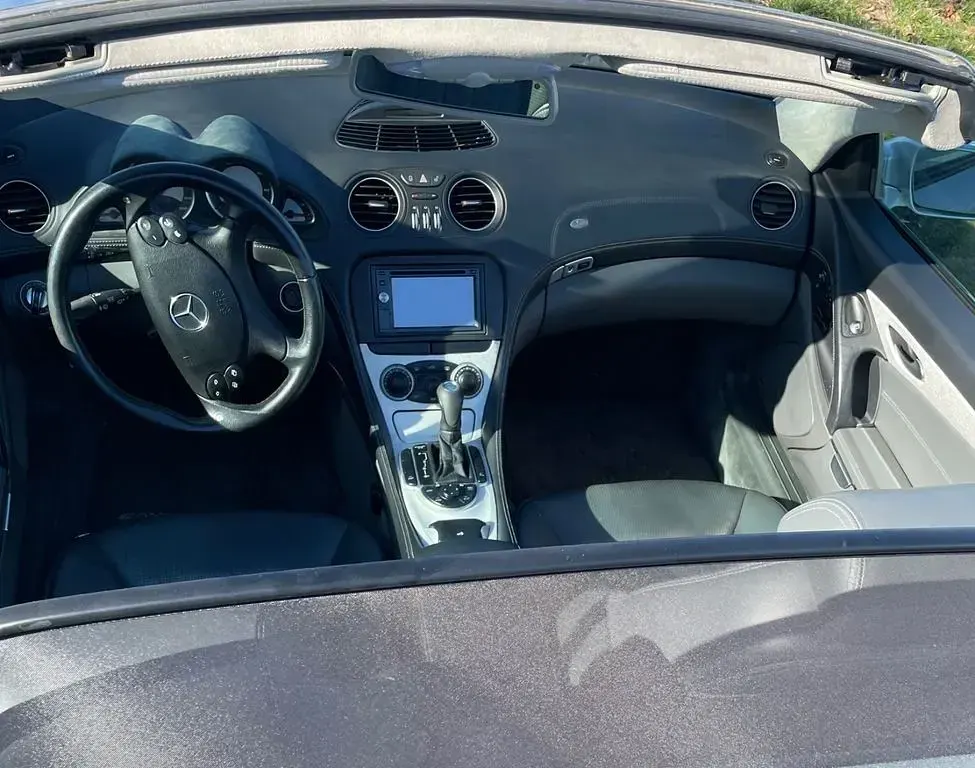 Gebraucht Mercedes SL55 AMG AMG 500 PS (367 kW) 2004 Silber Cabrio