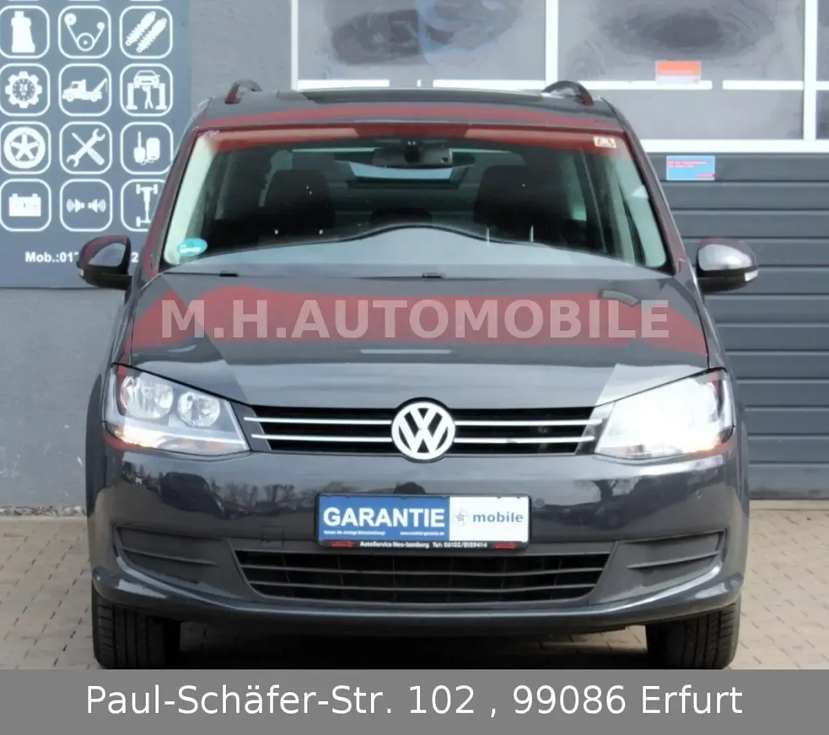 Gebraucht VW Sharan Trendline 140 PS (102 kW) 2011 Grau Van / Kleinbus