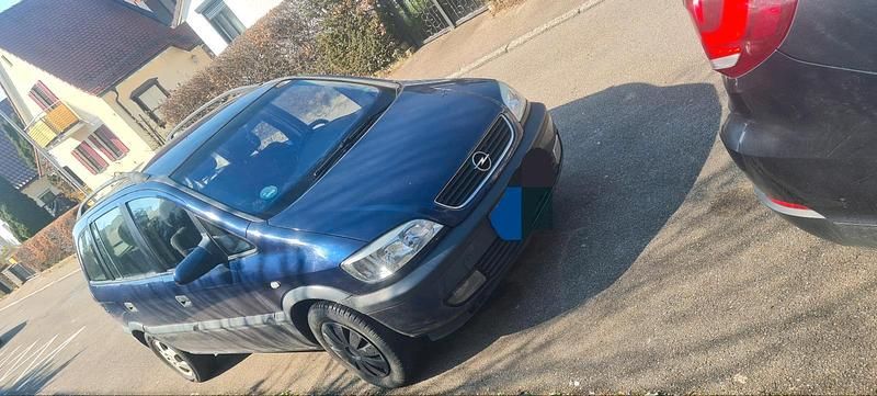 Gebraucht Opel Zafira Elegance 125 PS (91 kW) 2001 Blau Van / Kleinbus