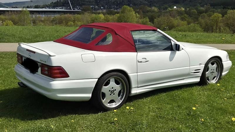 Gebraucht Mercedes SL500 320 PS (235 kW) 1997 Weiß Cabrio