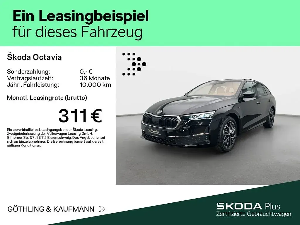 Gebraucht Skoda Octavia Selection 150 PS (110 kW) 2025 Schwarzmagic perleffekt Kombi