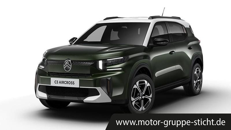 Schwarz Gebraucht 2022 Citroën C3 Aircross SUV | 28.590 € - Bild 1/4