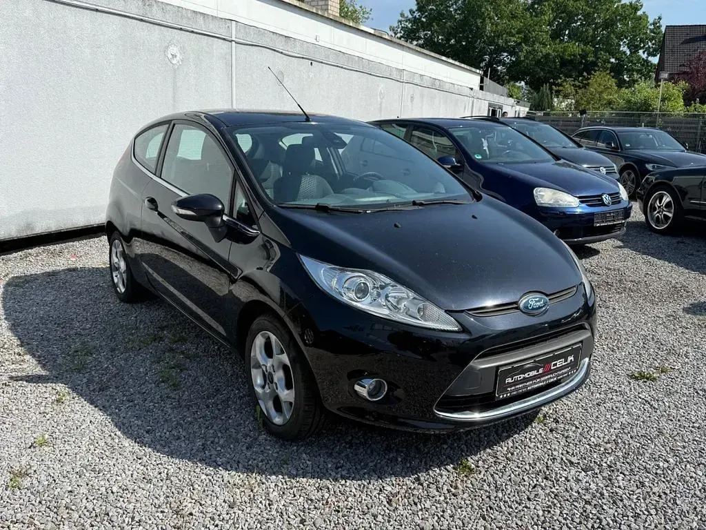 Gebraucht Ford Fiesta Titanium 120 PS (88 kW) 2009 Schwarz Kleinwagen