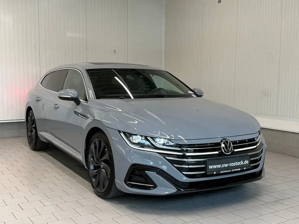 Gebraucht VW Arteon R-line 150 PS (110 kW) 2022 Mondsteingrau Coupé