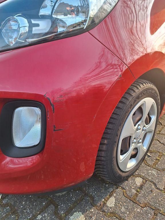 Gebraucht Kia Picanto Start 67 PS (49 kW) 2017 Rot Kleinwagen