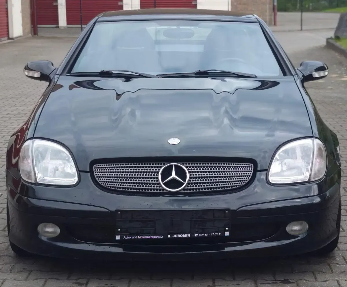 Gebraucht Mercedes SLK200 163 PS (119 kW) 2000 Schwarz Cabrio