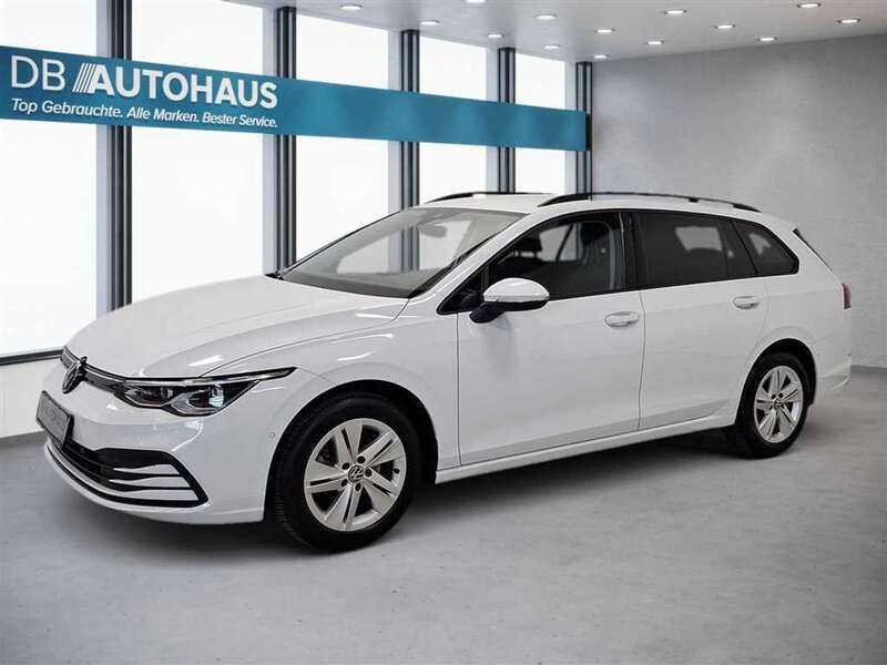 Weiß Gebraucht 2022 VW Golf VIII Life Kombi | 18.690 € (Guter Preis) - Bild 1/4
