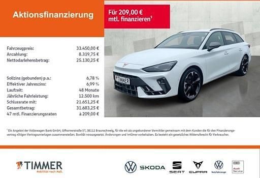 Gebraucht Cupra Leon 150 PS (110 kW) 2025 Weiß Kombi