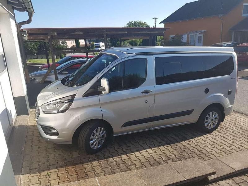 Gebraucht Ford Transit Custom Nugget 185 PS (136 kW) 2020 Silber Van / Kleinbus