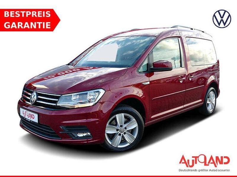 Rot Gebraucht 2017 VW Caddy Van / Kleinbus | 19.990 € (Teuer) - Bild 1/4
