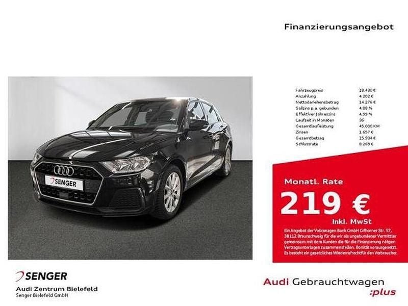 Gebraucht Audi A1 Sportback Advanced Plus 95 PS (69 kW) 2022 Schwarz Kleinwagen
