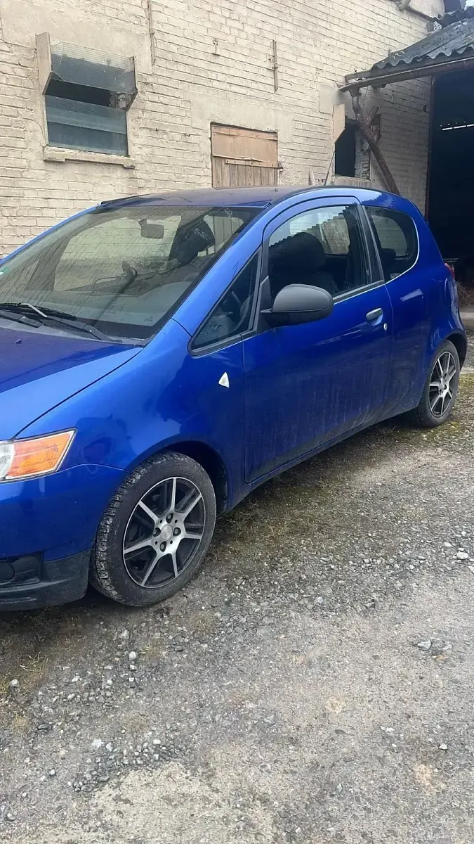 Gebraucht Mitsubishi Colt 88 PS (64 kW) 2009 Blau Kleinwagen