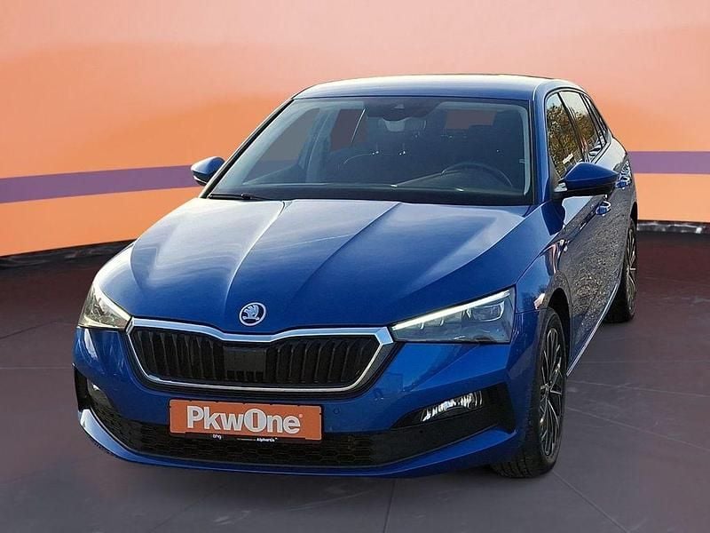 Gebraucht Skoda Scala Drive 116 PS (85 kW) 2021 Blau Kleinwagen