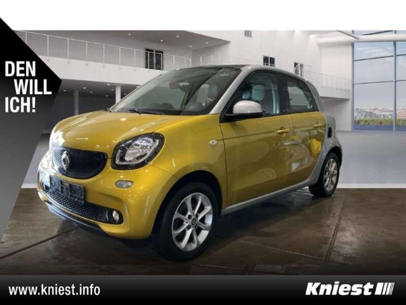 Gelb Gebraucht 2017 Smart ForFour Passion Kleinwagen | 12.290 € (Fairer Preis) - Bild 1/4