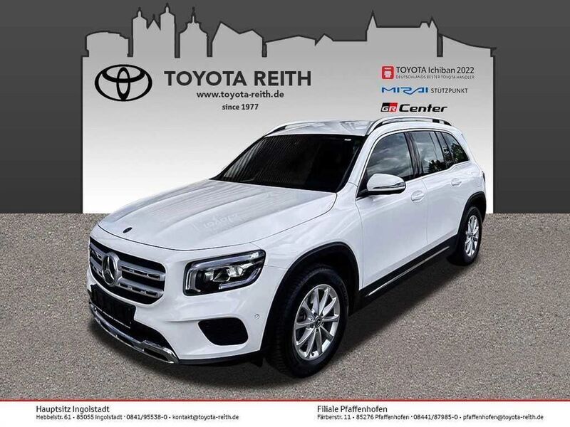Weiss Gebraucht 2020 Mercedes GLB250 Progressive SUV | 45.397 € (Teuer) - Bild 1/4