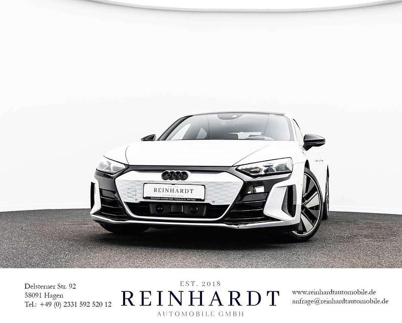 Suzukagrau metallic Gebraucht 2023 Audi RS e-tron GT Ambiente Limousine | 73.160 € (Superpreis) - Bild 1/3