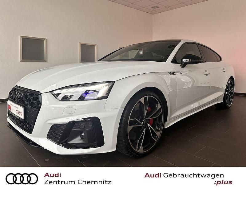 Gletscherweiß metallic Gebraucht 2022 Audi S5 Sportback Ambiente Kleinwagen | 49.990 € (Fairer Preis) - Bild 1/4