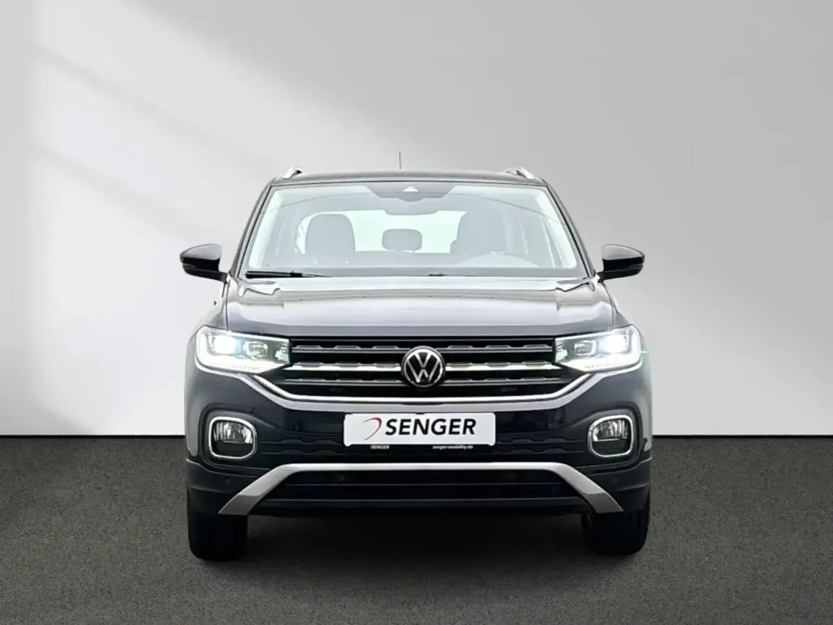 Gebraucht VW T-Cross Style 110 PS (80 kW) 2021 Schwarz SUV