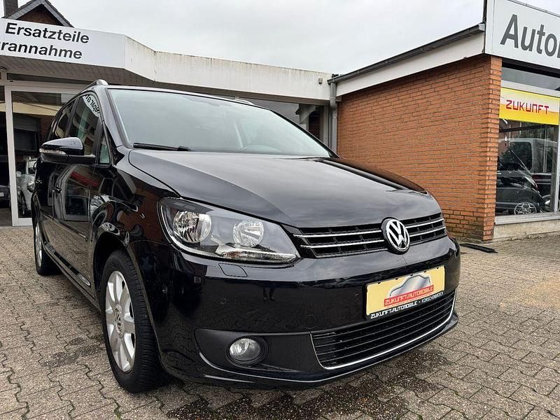 Gebraucht VW Touran Cup 105 PS (77 kW) 2014 Schwarz Van / Kleinbus