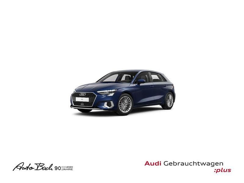 Gebraucht Audi A3 Advanced Plus 150 PS (110 kW) 2023 Navarrablau metallic Limousine