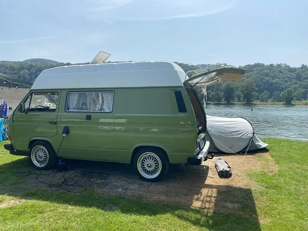 Gebraucht VW T3 50 PS (36 kW) 1982 Grün Van