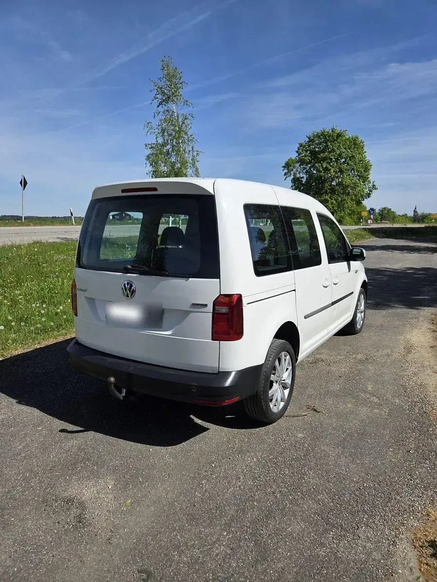 Gebraucht VW Caddy Comfortline 122 PS (89 kW) 2019 Weiß Van / Kleinbus