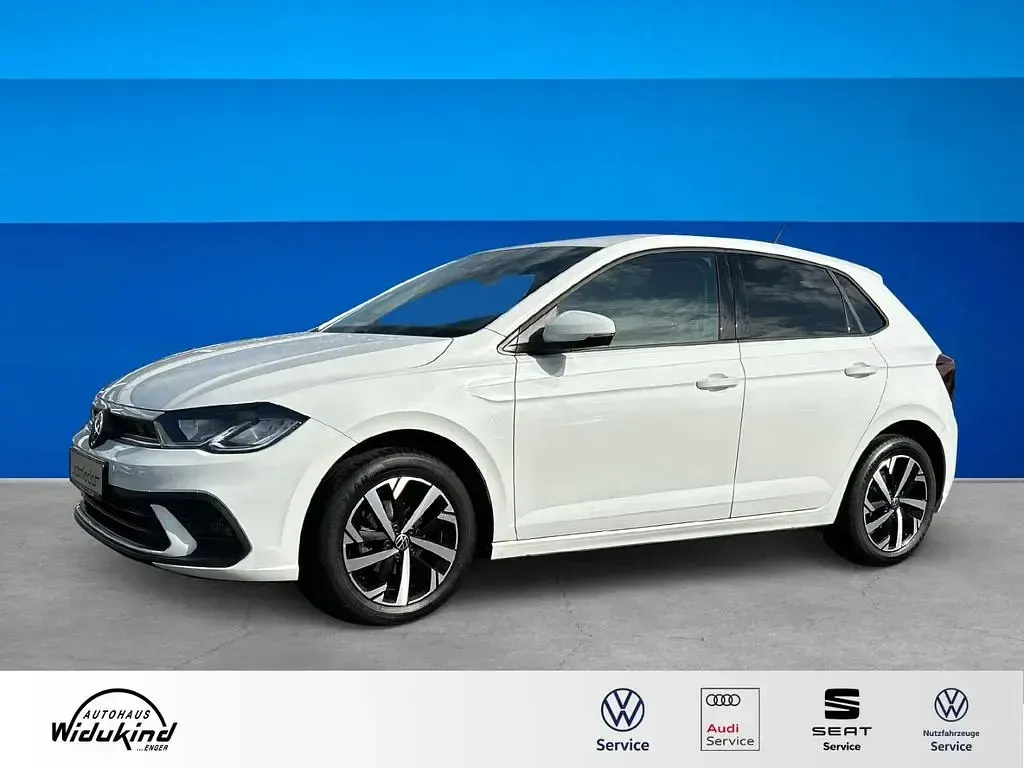 Gebraucht VW Polo Life 95 PS (69 kW) 2022 Weiss Kleinwagen