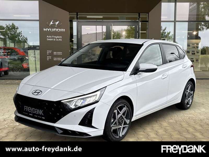 Atlas white Gebraucht 2024 Hyundai i20 Prime Kleinwagen | 24.499 € (Fairer Preis) - Bild 1/4