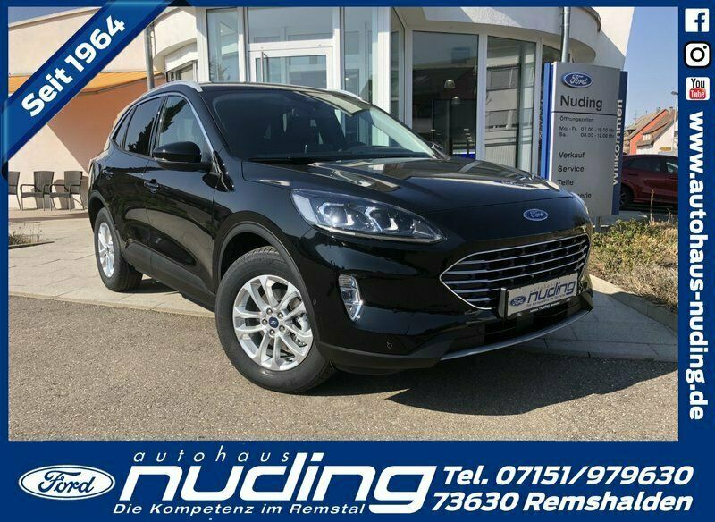 Obsidianschwarz Gebraucht 2022 Ford Kuga Titanium X SUV | 36.990 € (Teuer) - Bild 1/4