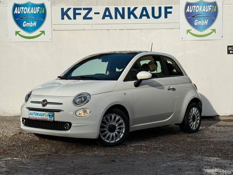 Weiß Gebraucht 2021 Fiat 500 Lounge Kleinwagen | 9.490 € (Superpreis) - Bild 1/4